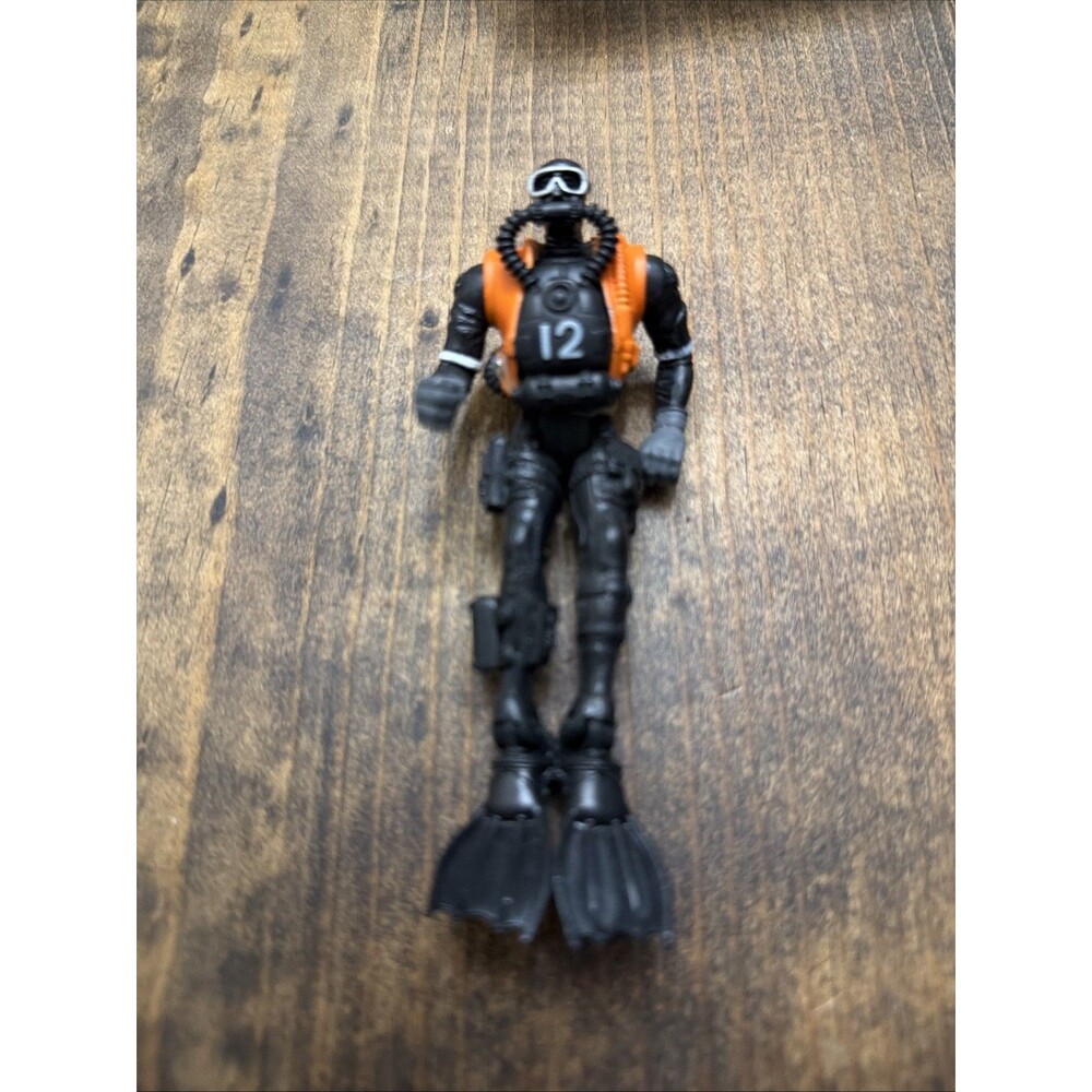 POLICE FORCE Series 3 SWAT AQUAMAN Figure, Chap Mei Action Figure 3.75"